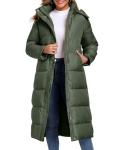 Womens Oversized Thick Down Hooded Puffer Coat