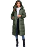 Womens Oversized Thick Down Hooded Puffer Coat