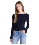 Madewell Women's Dark Navy Merino Wool-Silk Sweater