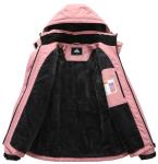 Moerdeng Women's Waterproof Winter Ski Jacket