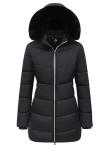Women's Warm Windproof Hooded Puffer Jacket