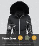 Women's Warm Windproof Hooded Puffer Jacket