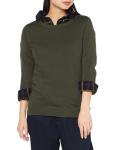 Amazon Essentials Women's Plus Size Olive Crewneck Sweater