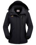 WULFUL Women's Waterproof Ski Jacket with Hood