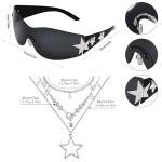 ZhouBoat Y2K Oversized White Crochet Sweater