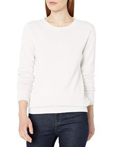 Amazon Essentials Women's Cotton Crewneck Sweater
