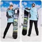 WULFUL Women's Waterproof Ski Jacket with Hood