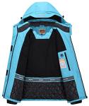 WULFUL Women's Waterproof Ski Jacket with Hood
