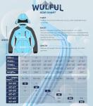 WULFUL Women's Waterproof Ski Jacket with Hood