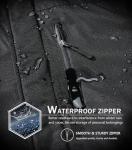 Men's Waterproof Fleece Liner Winter Jacket Black