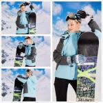WULFUL Women's Waterproof Ski Jacket with Hood