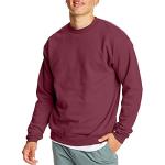 Hanes EcoSmart Maroon Sweatshirt for Men, Large