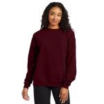 Hanes EcoSmart Maroon Sweatshirt for Men, Large
