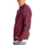 Hanes EcoSmart Maroon Sweatshirt for Men, Large