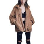 Comeon Women's Oversized Fleece Faux Shearling Coat
