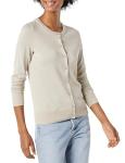 Amazon Essentials Women's Lightweight Oatmeal Cardigan, Plus Size