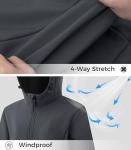 Wantdo Women's Insulated Waterproof Winter Jacket - Dark Grey