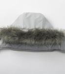 GGleaf Women's Warm Quilted Puffer Jacket - Grey