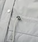 GGleaf Women's Warm Quilted Puffer Jacket - Grey