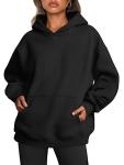 Trendy Oversized Fleece Hoodie for Women