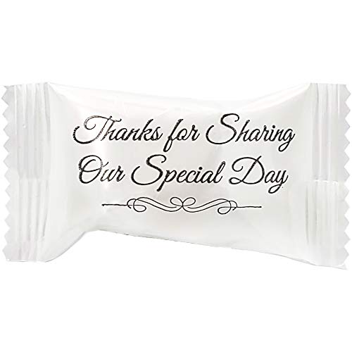 Individually Wrapped Wedding Buttermints - Mint Candy (55 Pieces)