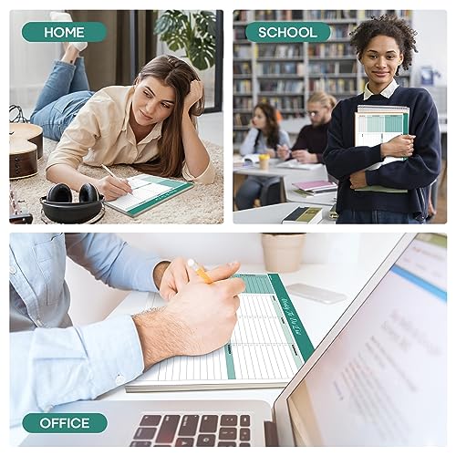 Undated Weekly To-Do List Notepad - 52 Sheets