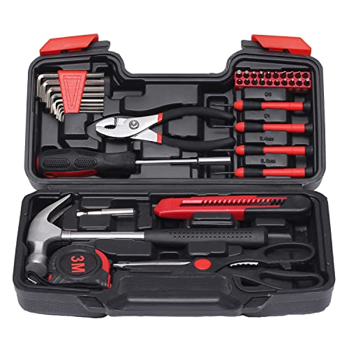 39-Piece Basic Tool Kit for College Students