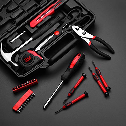 39-Piece Basic Tool Kit for College Students