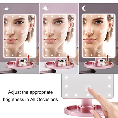Trendy Aesthetic Vanity Mirror with Lights for College