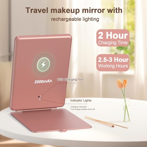 Trendy Lighted Vanity Mirror for College Dorms