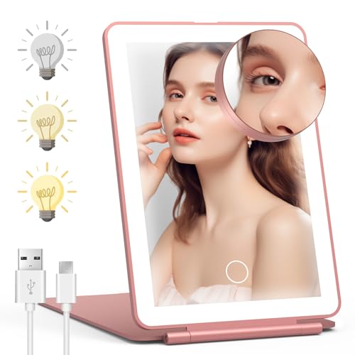 Trendy Lighted Vanity Mirror for College Dorms