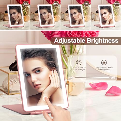 Trendy Lighted Vanity Mirror for College Dorms