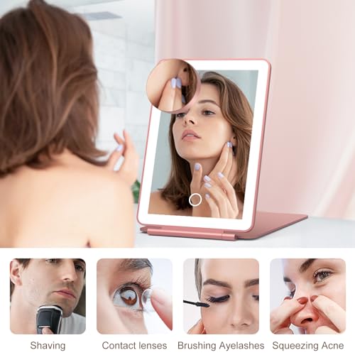 Trendy Lighted Vanity Mirror for College Dorms