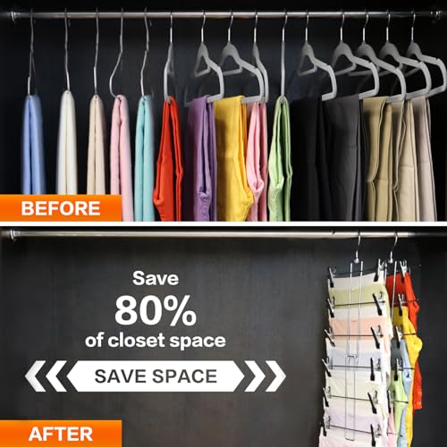 6-Tier Space-Saving Closet Organizers for College Girls