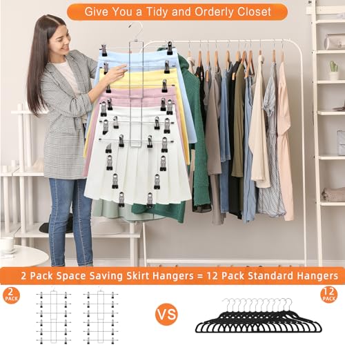 6-Tier Space-Saving Closet Organizers for College Girls