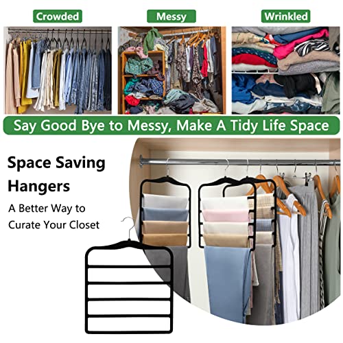 Space-Saving Velvet Hangers for Dorm Room Storage