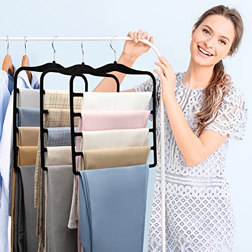 Space-Saving Velvet Hangers for Dorm Room Storage