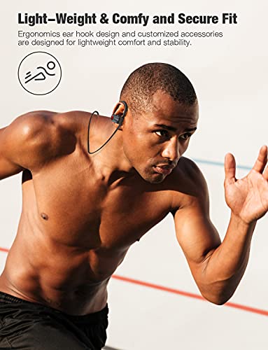 Otium Waterproof Bluetooth Earbuds for Sports and Gym