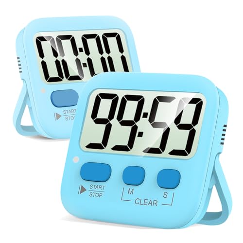 2-Pack Digital Kitchen & Classroom Timers