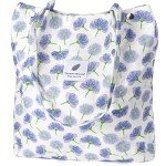 Ayieyill Purple Canvas Shoulder Bag for Women