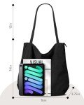 Bolsa de hombro casual de pana para mujeres