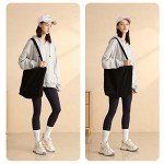 Bolsa de hombro casual de pana para mujeres