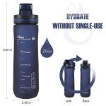 Opard 20 Oz Leak Proof Water Bottle for Kids