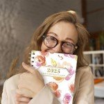 2025 Daily, Weekly, Monthly College Planner with Stickers