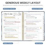 2025 A5 Hardcover Planner with Monthly Tabs