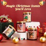 Christmas Scented Candle Gift Set for Home