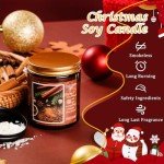 Christmas Scented Candle Gift Set for Home