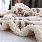 Cozy Sherpa Fleece Throw Blanket - 51"x63