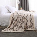 Cozy Sherpa Fleece Throw Blanket - 51"x63