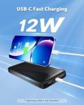 Miady 2-Pack 10000mAh Dual USB Power Bank